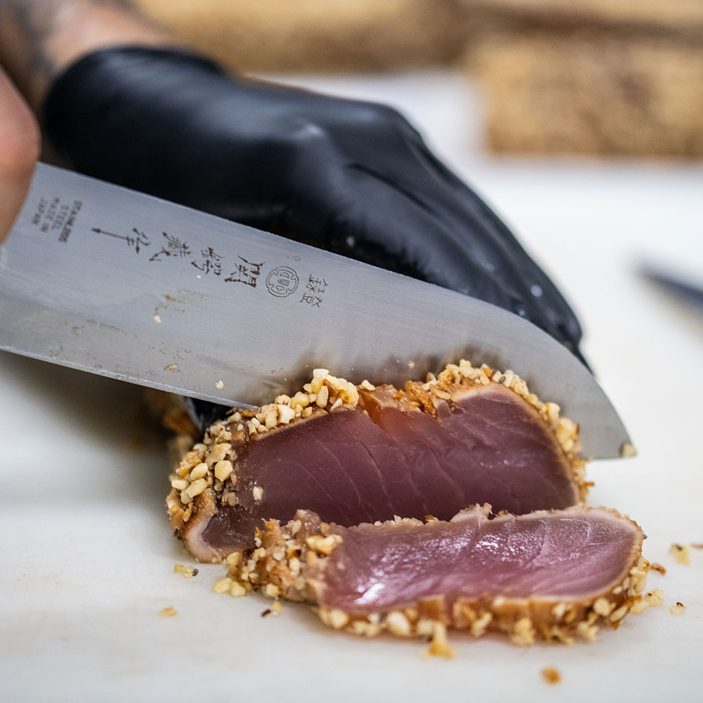 Tataki de thon au Carré Pétanque